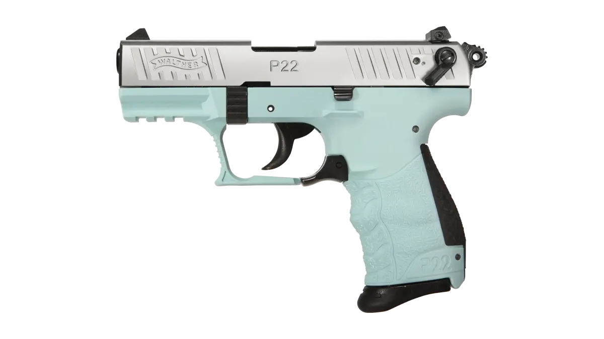 P22 3.42" Angel Blue 10RD 22LR